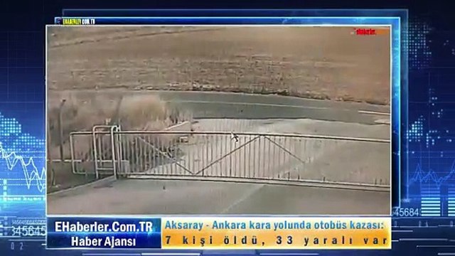 Aksaray - Ankara kara yolunda otobüs kazası: 7 kişi öldü, 33 yaralı var