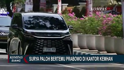 Surya Paloh dan Muhaimin Iskandar Temui Prabowo di Kantor Kemhan, Bahas Apa?