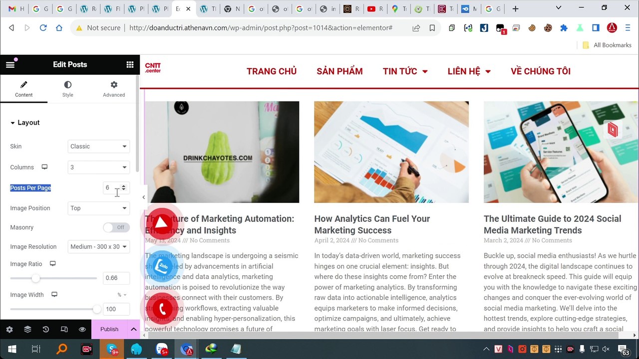 archive and single post template wordpress