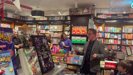 "MISC" launch at Waterstones in Farnham