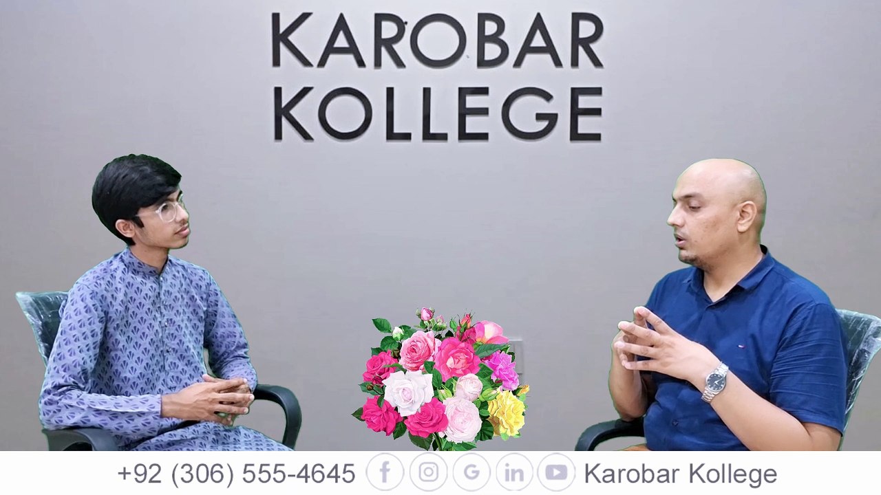 How to Succeed? Dr. Tayyab Qazi and Karobar Kollege's Mission
