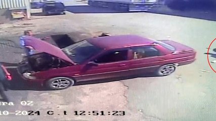 Polise pompalı tüfekle saldırı