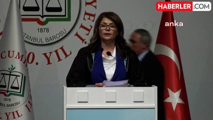 İstanbul Barosu 53. Olağan Genel Kurulu... Başkan Saraç: "Adalet Sarayları Yapıldı Ama İçinde Adil Yargılamalar Olmadı"