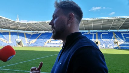 Crawley Town manager Rob Elliot after 4-1 defeat to Reading