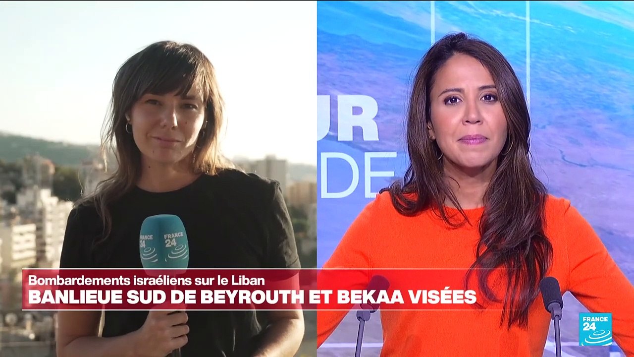 Bombardements israéliens sur le Liban  : banlieue sud de Beyrouth et Bekaa visées