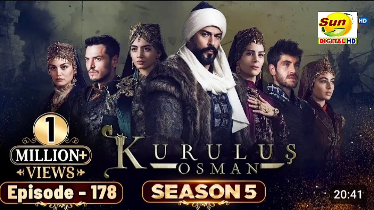 Kurulus Osman Season 05 Episode 178 - Urdu Dubbed | Sun Digital HD Channel