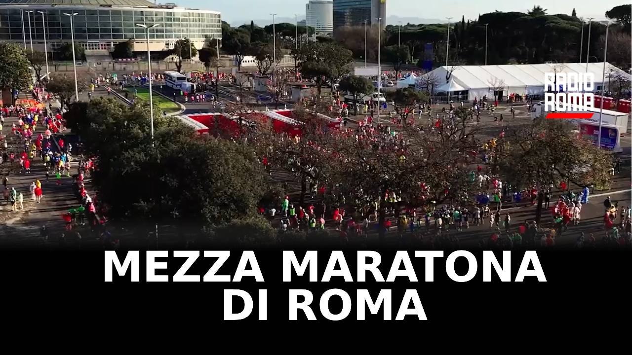 Mezza maratona, domenica 17mila podisti a Roma da tutto il mondo