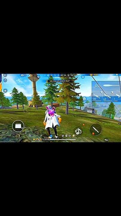 free fire shot video