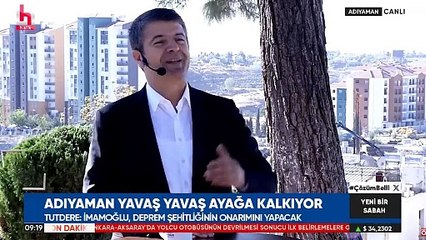 Halk TV yayınında CHP'li Abdurrahman Tutdere'den Murat Kurum'a teşekkür