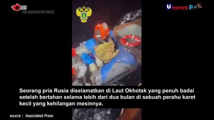 Penyelamatan Orang terdampar 67 hari di laut Rusia