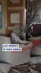 Chilling Footage of Yahya Sinwar's Final Moments 🚁
