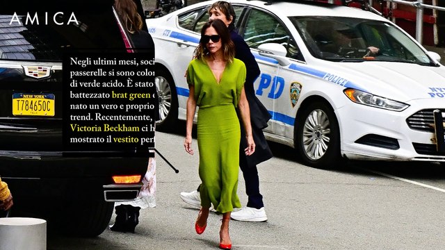 Victoria Beckham, che rende posh anche il brat