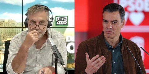 Alsina atemoriza a Sánchez con una interminable batería de preguntas sobre Ábalos y Begoña