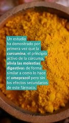 Cúrcuma contra la acidez estomacal
