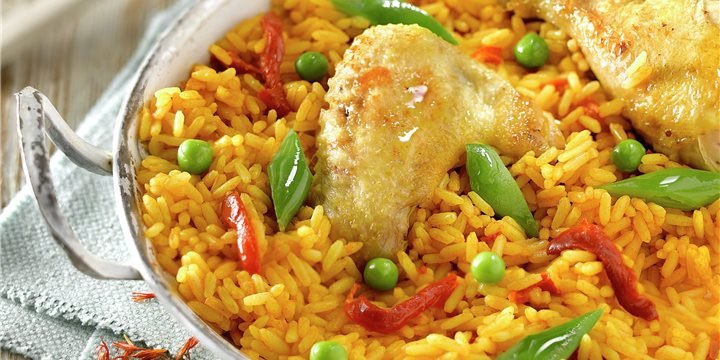 Cómo hacer paella de pollo y verduras - Cocina Fácil