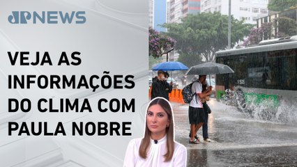 Chuva deve atingir grande parte do Brasil até segunda (21)  | Previsão do Tempo