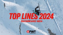 Top Snowboard Men Lines of the 2024 Season