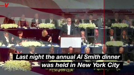 Harris and Trump Roast One Another at Catholic Fundraiser Dinner in New York City