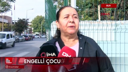 Bursa'da ağzı bantlanan down sendromlu çocuğun annesi konuştu