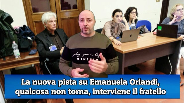 La nuova pista su Emanuela Orlandi, qualcosa non torna, interviene il fratello