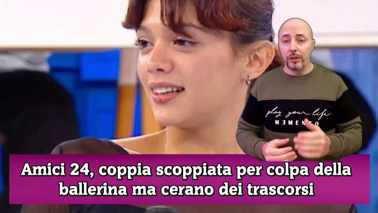 Amici 24, coppia scoppiata per colpa della ballerina ma cerano dei trascorsi