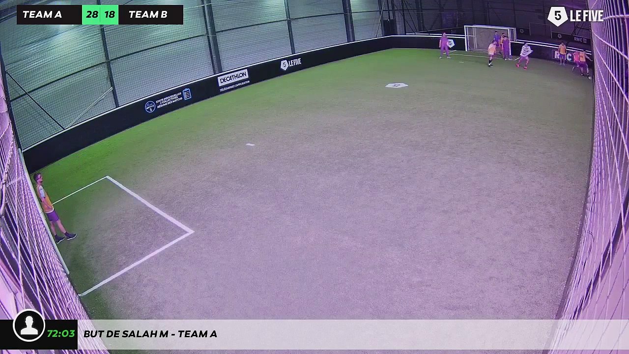 But de Salah M - Team A