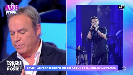 David Hallyday se confie sur les adieux de sa mère, Sylvie Vartan