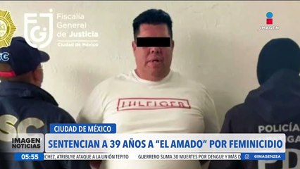 Condenan a más de 39 años de prisión a "El Amado" por el feminicidio de Abril Pérez Sagaón