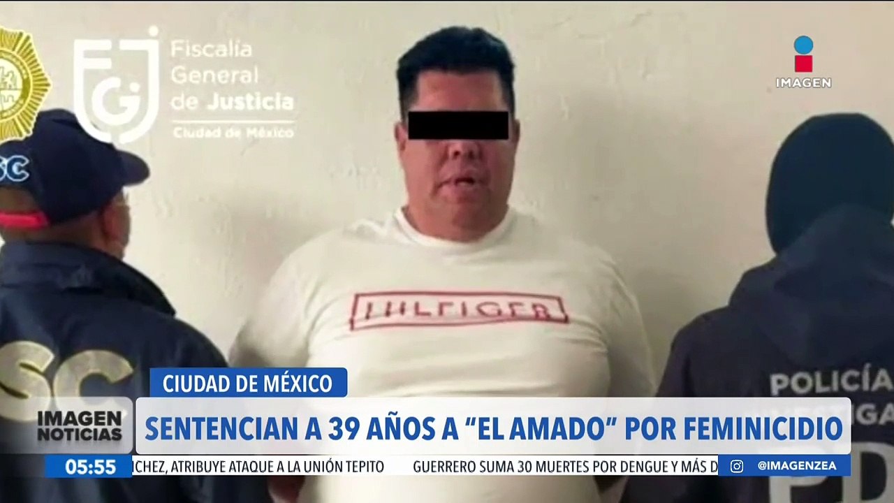 Condenan a más de 39 años de prisión a "El Amado" por el feminicidio de Abril Pérez Sagaón