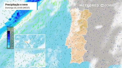 Mudança drástica de tempo em Portugal à vista: eis o que acontecerá após a chuva deste fim de semana