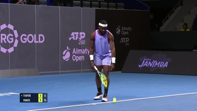 Almaty - Fin de parcours pour Tiafoe
