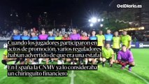 Futbolistas participaron en la promoción de Omegapro, una de las mayores estafas piramidales de la historia reciente