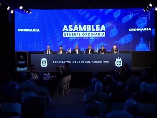 Rodrigo Escribano fue el único voto en contra de tratar los temas del Orden del Día de la Asamblea Ordinaria de AFA