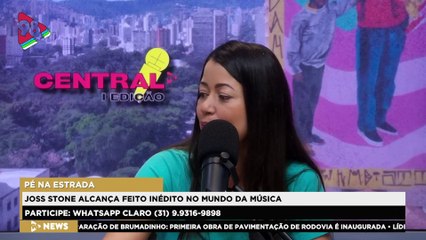 CENTRAL 98 | Joss Stone alcança feito inédito no mundo da música