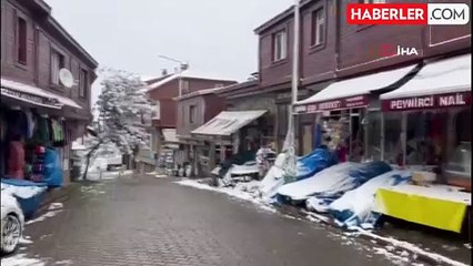 Ordu'ya Mevsimin İlk Karı Düştü
