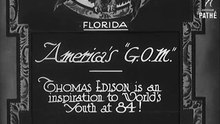 Entrevista con Thomas Edison con motivo de su cumpleaños en 1931