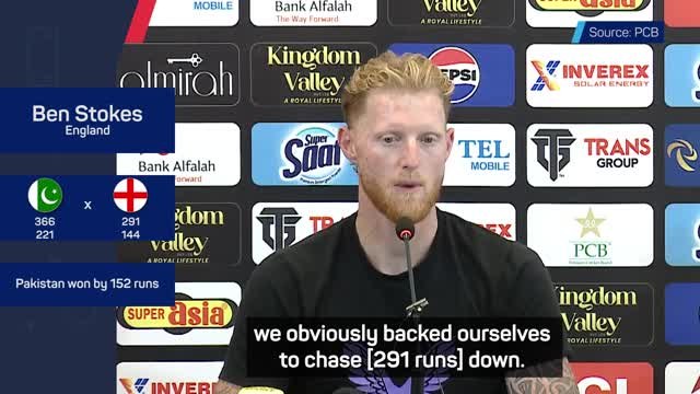 Stokes doesn't regret England's run-chase approach