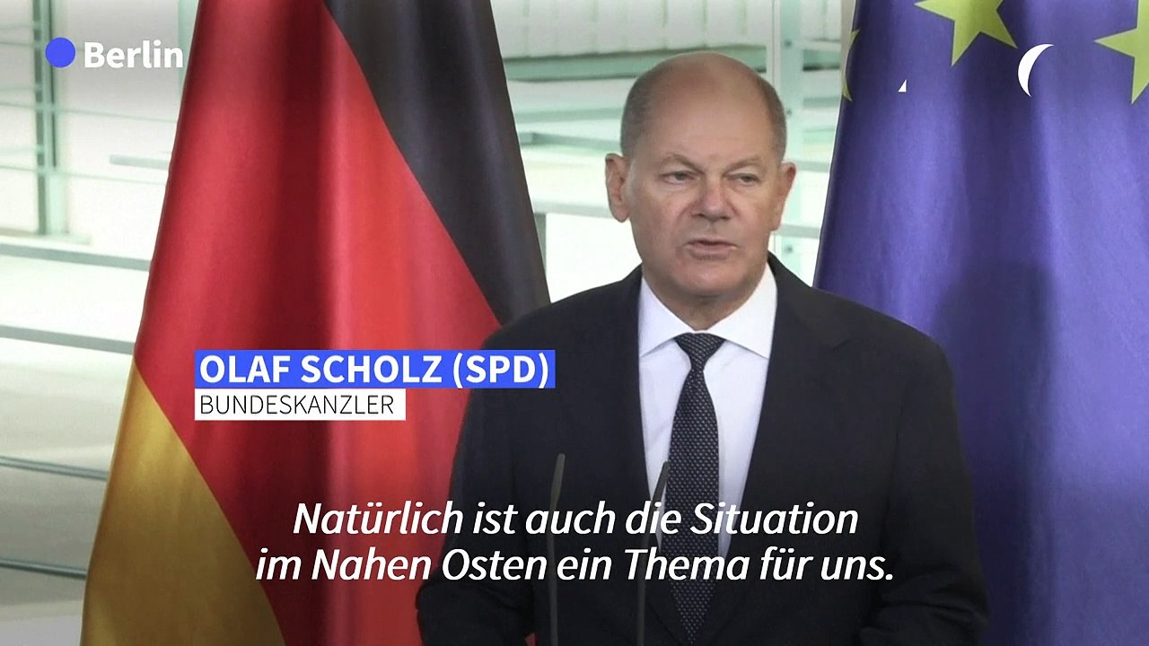 Scholz und Biden sehen Hoffnung auf Waffenstillstand im Gazastreifen