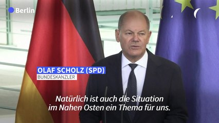 Scholz und Biden sehen Hoffnung auf Waffenstillstand im Gazastreifen