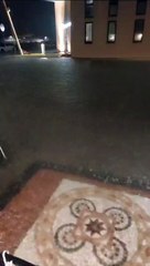 Strade allagate a Pisa