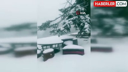 Düzce'de Kar Kalınlığı 10 Santimetreye Ulaştı