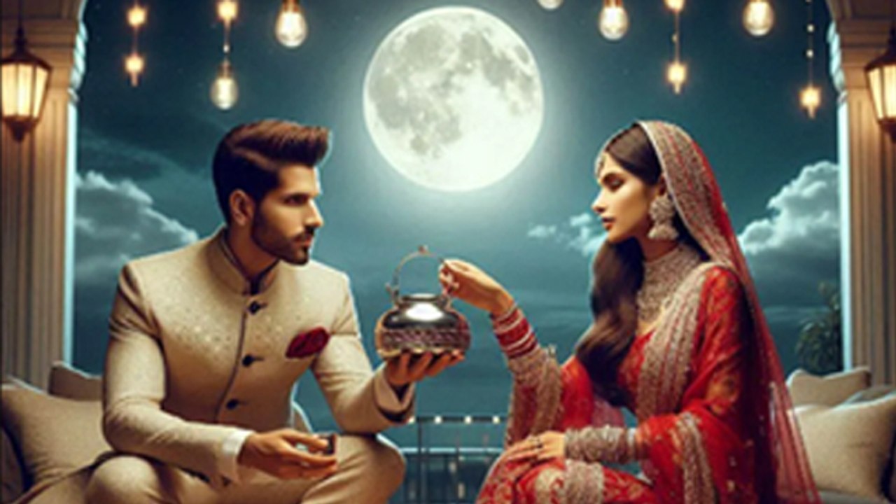 Karwa Chauth Shayari Status 2024: Wishes, Quotes, Images, Greetings for Wife In Hindi