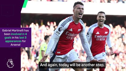 Saka and Havertz in contention, Odegaard out - Arteta