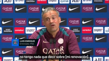 Luis Enrique: "Soy entrenador de fútbol, no un soy padre"