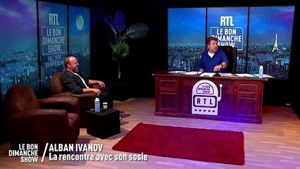 EXCLU VIDÉO - Alban Ivanov aussi surpris que hilare : il se retrouve face à son parfait sosie