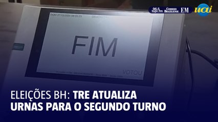 TRE já atualiza as urnas que serão usadas no segundo turno em BH