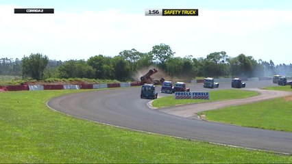 Copa Truck 2024 Tarumã Race 2 Alvarez Flips