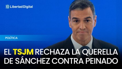 El TSJM rechaza la querella de Pedro Sánchez contra el juez Peinado