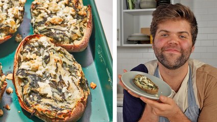 How to Make Spanakopita Loaded Potatoes