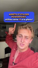Arrête d'utiliser Powerpoint, utilise cette IA 